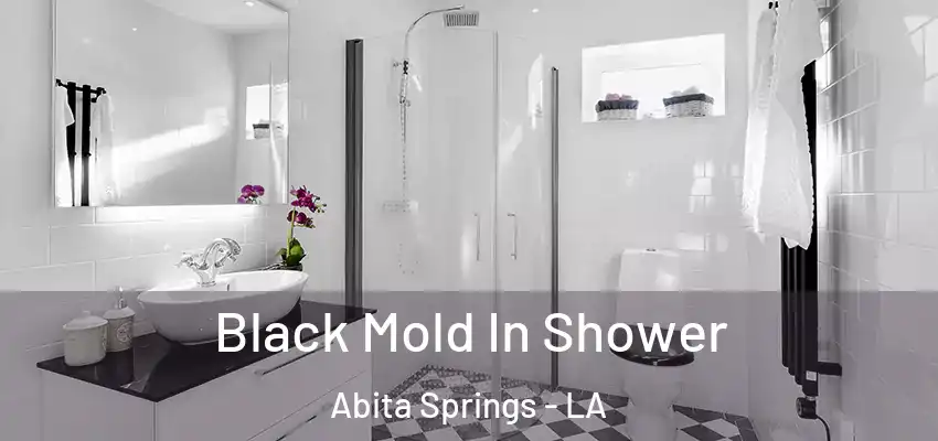  Black Mold In Shower Abita Springs - LA