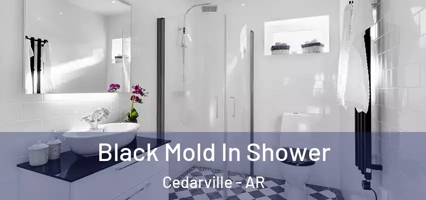  Black Mold In Shower Cedarville - AR
