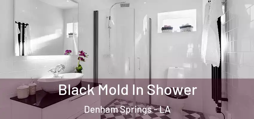  Black Mold In Shower Denham Springs - LA