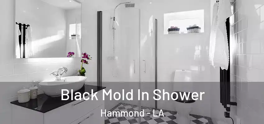  Black Mold In Shower Hammond - LA