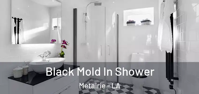  Black Mold In Shower Metairie - LA