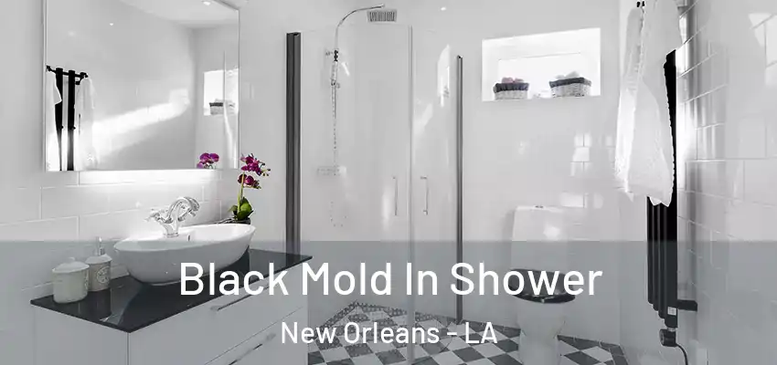  Black Mold In Shower New Orleans - LA