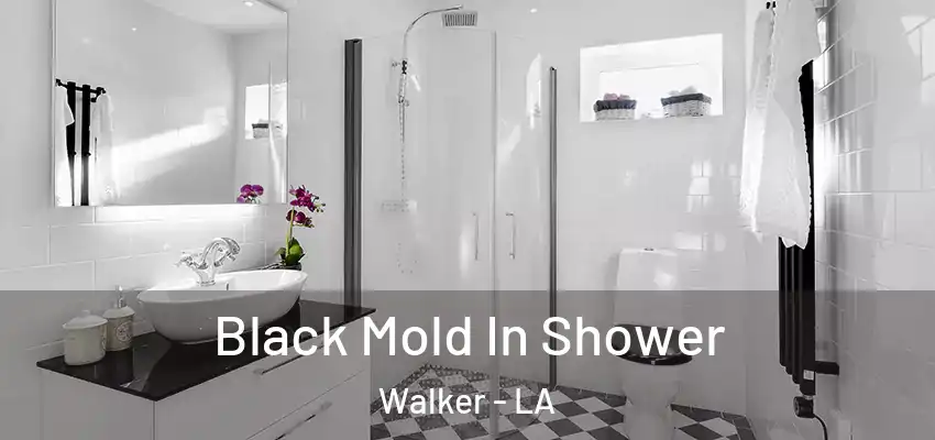  Black Mold In Shower Walker - LA