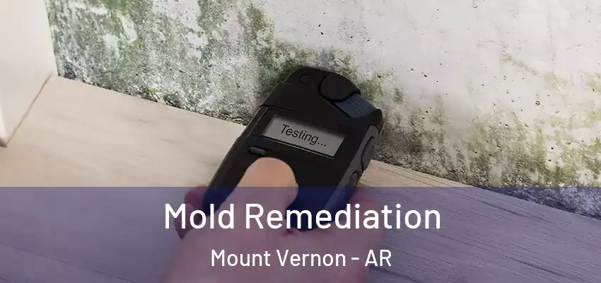  Mold Remediation Mount Vernon - AR